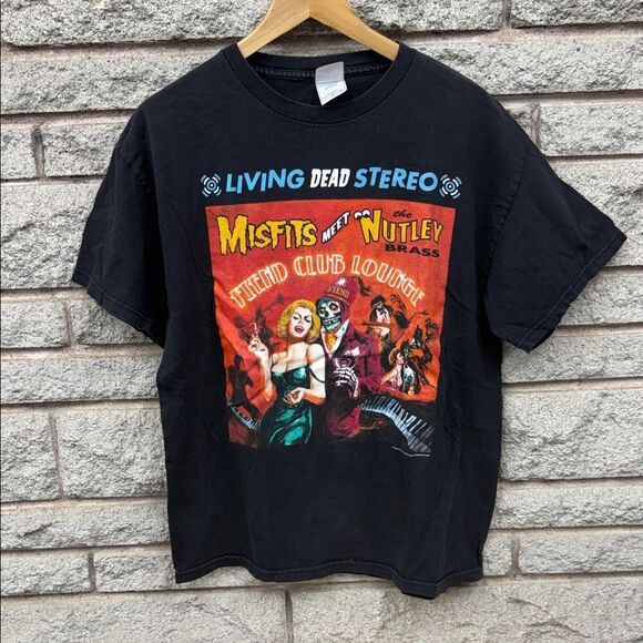 Misfits Other - Vintage Misfits Living Dead Stereo T-Shirt